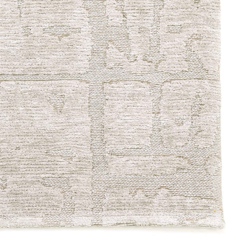 Louis De Poortere binnen & buiten machinewasbaar vloerkleed Structures Baobab van 70% gerecycled PET - beige - 170x235cm