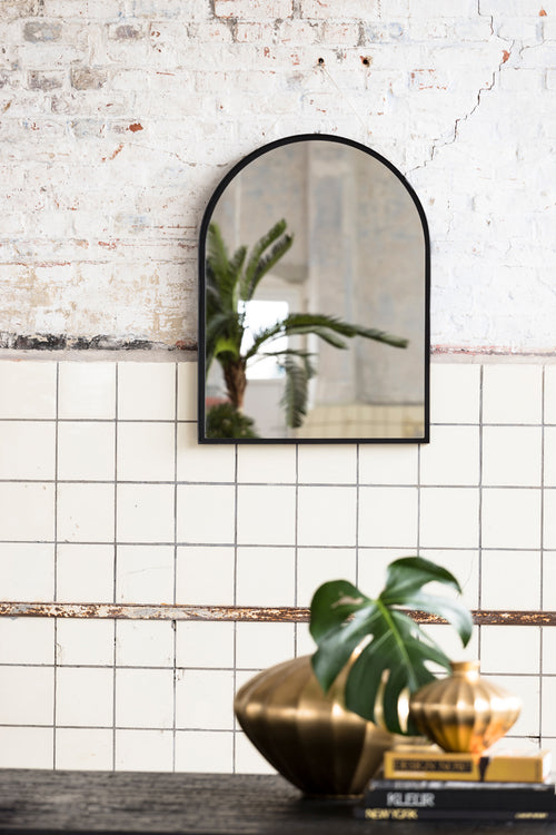 Light & Living spiegel FERES - 60x3.5x80cm - zwart
