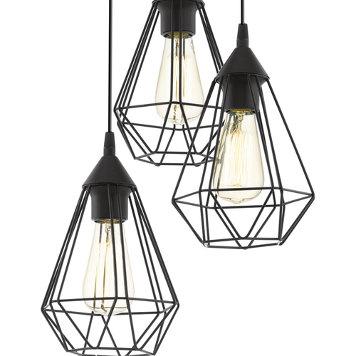 EGLO hanglamp Tarbes - e27 - ø 31 cm - zwart