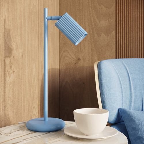 Sollux Lighting Plafondlamp RAYO 2 azuurblauw - 30x6x16,5cm