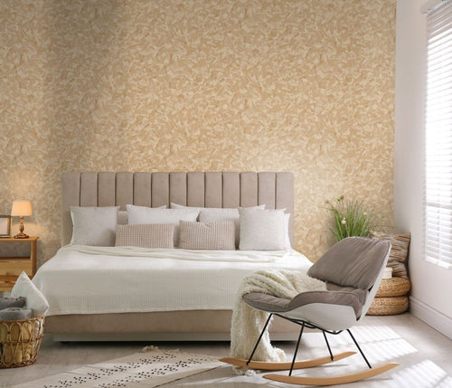 Erismann behang effen beige - 53 cm x 10.05 m - 661522 - vtwonen shop