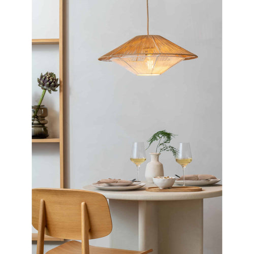 GOOD&MOJO hanglamp Lumbini - naturel - Ø50cm