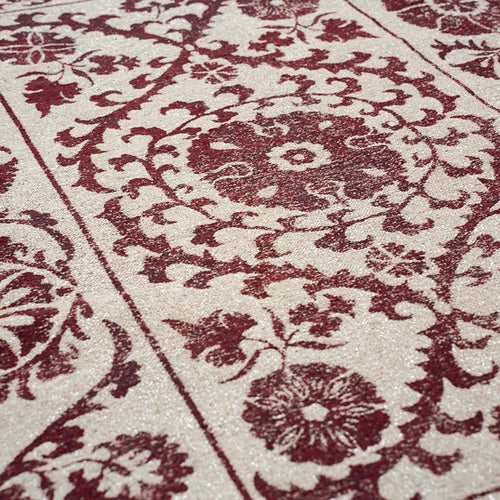 Louis De Poortere vloerkleed Zephyr - rood - 280x390cm - vtwonen shop