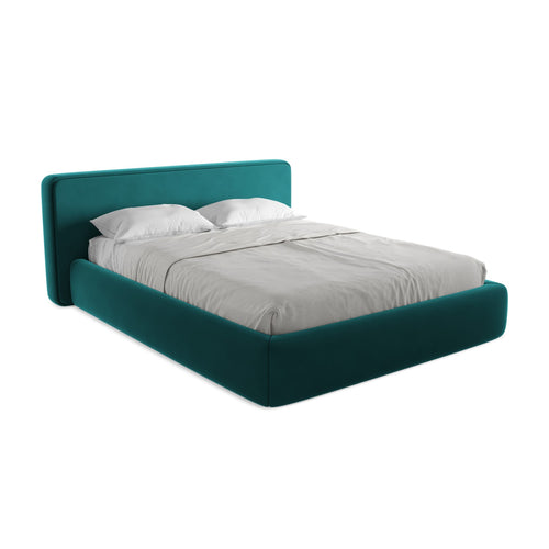 LaMiaSofa Bed met opbergruimte Firenze - velours - marien - 200x225x82