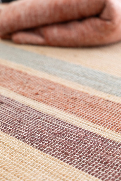AFK Living vloerkleed Garrigue - natuurlijke stijl - 85% jute en 15% katoen - 120x170 cm