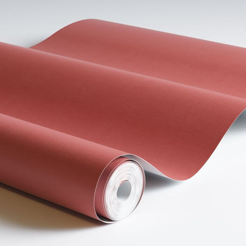 Duro Wallpaper behang effen koraalrood - 53 cm x 10.05 m - 662218 - vtwonen shop