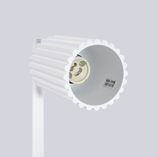 Sollux Lighting Tafellamp KARBON wit - 14,5x19,5x43cm