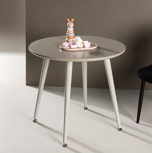 Nest living Bruno ronde kindertafel beige - Ø 60 cm - vtwonen shop