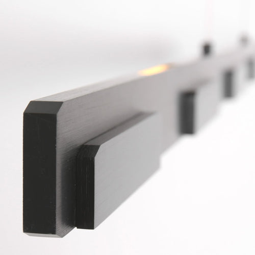 Steinhauer hanglamp Bloc - 7 lichts - 120x 130 cm - zwart - vtwonen shop