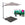 Garden Impressions zweefparasol Hawaii S zand 250x250 cm incl 60 kg voet en hoes