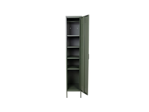 MaximaVida metalen kleding lockerkast Finn olijfgroen 45 x 35 x 185 cm - smal - vtwonen shop