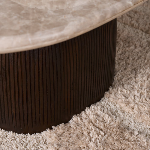 Starfurn - Salontafel  - Bruin - 60x90x40 cm