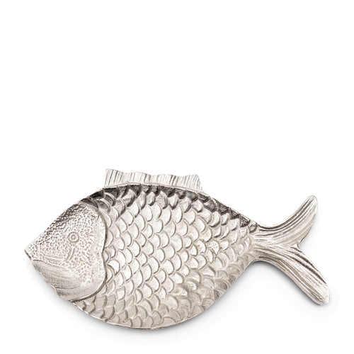 Rivièra Maison Allassio Fish Serving Plate - Aluminium - Zilver - vtwonen shop