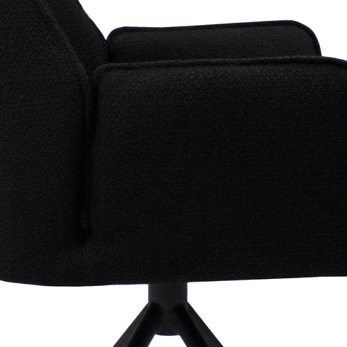 Kick eetkamerstoel Lex - Zwart - vtwonen shop