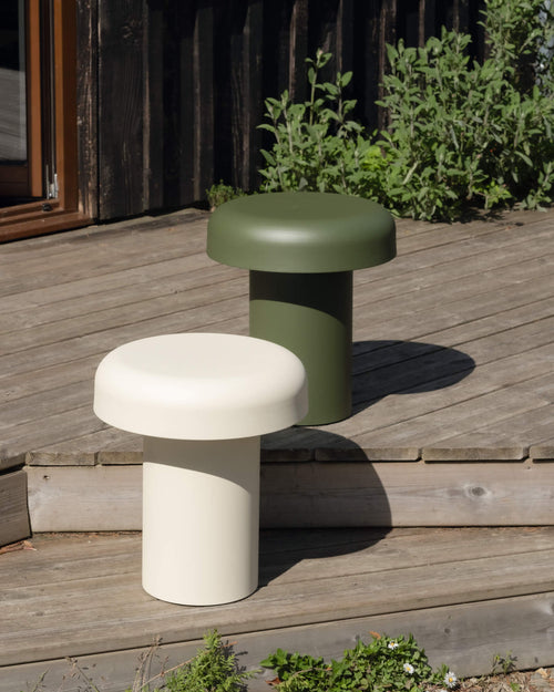 Miko Outdoor bijzettafel - Forest Green, gegalvaniseerd staal, 41,5 x 41,5 x 47,5 cm