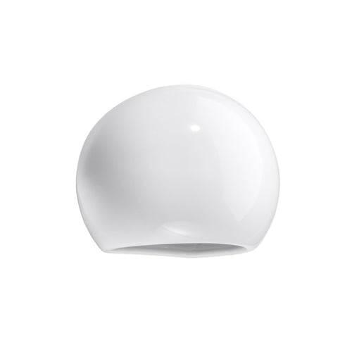 Sollux Lighting Gelakte wandlamp GLOBE wit glans - 17x13,5x14,5cm