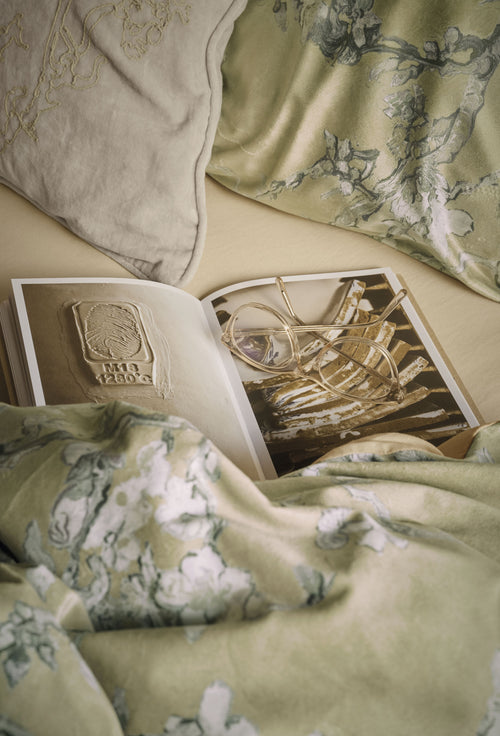 Beddinghouse x Van Gogh Museum  Fleur de Velours - 140 x 200/220 cm - Goud - vtwonen shop