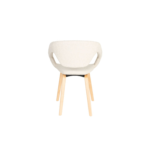 Zuiver Flexback Eetkamerstoelen  Beige - Set van 2 - vtwonen shop