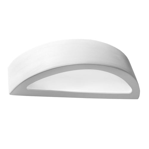 Sollux wandlamp Atena - 1 lichts - 9.5  x 9.5   cm - wit - vtwonen shop