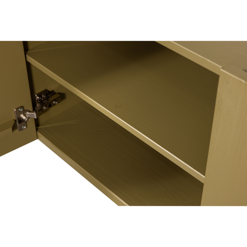 WOOOD tv-meubel Basu - Grenen - Moss - 53x152x46