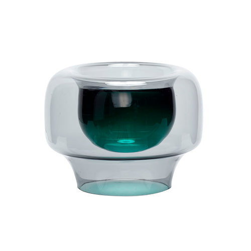 Hübsch vaas Lunar - glas - ø20xh16cm - vtwonen shop