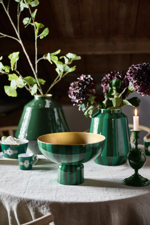 Pip Studio Serveerschaal Rond - Groen - 30x20cm - vtwonen shop