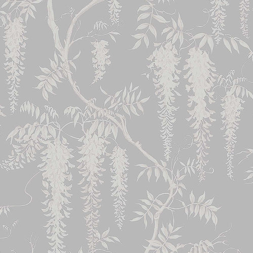 Next vliesbehang Wisteria Trails grijs 10mx52cm