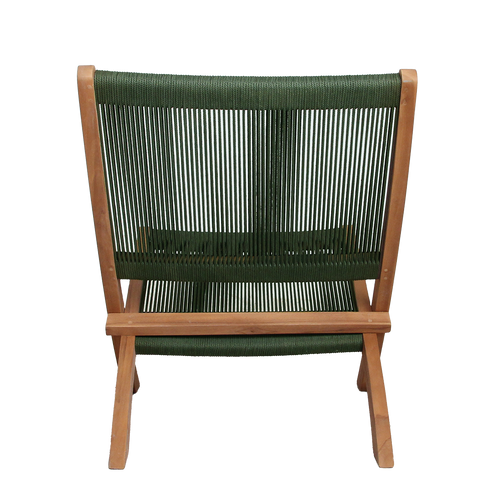 Raw Materials tuinstoel Rope - Donkergroen - vtwonen shop