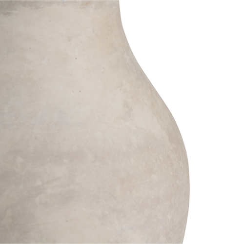 Raw Materials vaas - Chalk Sayala - créme - 20x20x33 cm - vtwonen shop