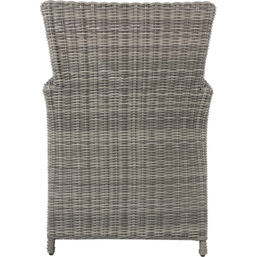 Lesli Living bistrostoel Tropez - grijs - 62x67x89cm - set van 2