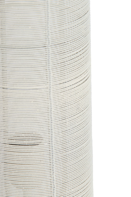 Light & Living tafellamp LEZUZA - Ø15.5x60.5cm - wit - vtwonen shop