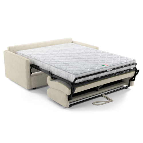 Calicosy - GIULIA Slaapbank 3-zits - Beige - 100x175x87 cm