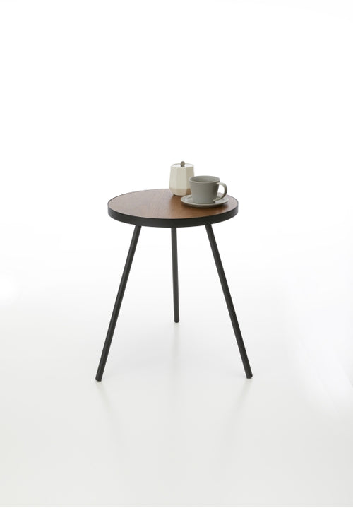 Yamazaki Bijzettafel Rond - Tower - Zwart - vtwonen shop