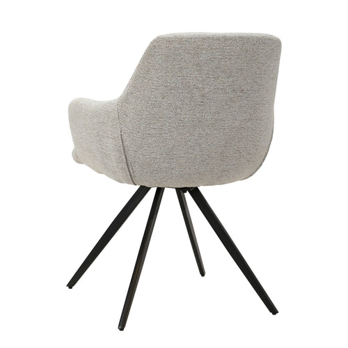 Livingfurn eetkamerstoel Sneak Natural - stof - vtwonen shop