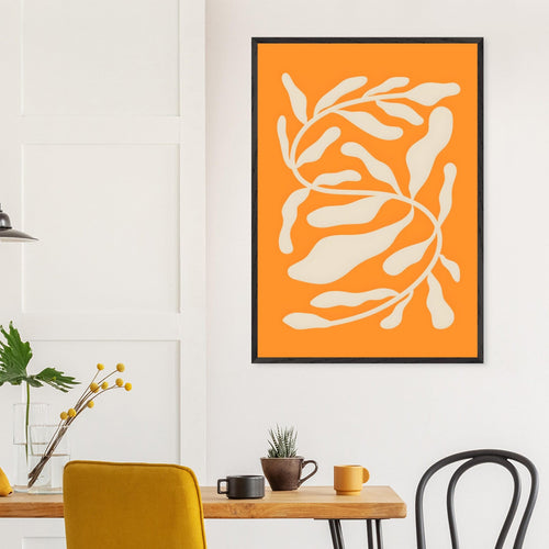 Artfulprints Poster Matisse – Orange sea blossom   - 50x70 cm - Oranje