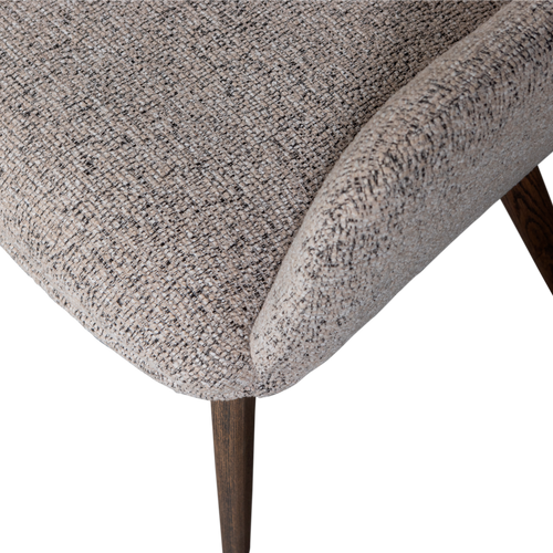 WOOOD eetkamerstoelen houten bruinen poot Murat - Naturel - Set van 2 - vtwonen shop