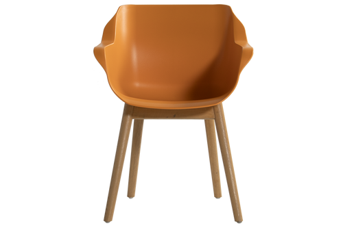 Hartman Tuinstoel Sophie - Oranje/Naturel - Set Van 2 - vtwonen shop