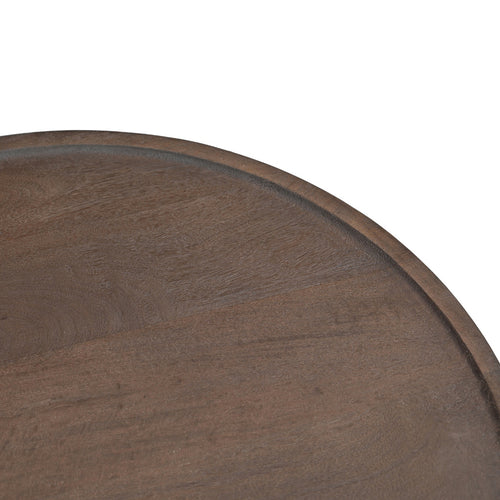 Giga Meubel Salontafel Joji - Rond - Mangohout - 60cm - vtwonen shop