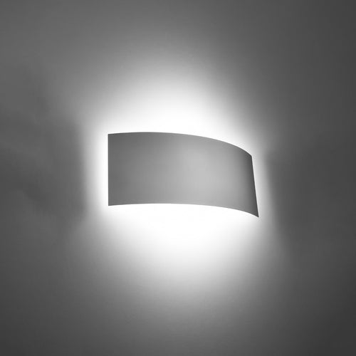 Sollux Lighting Wandlamp MAGNUS wit - 34x8x14cm