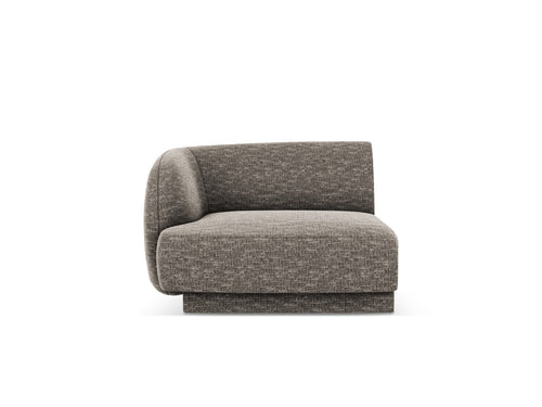 Micadoni linker module Miley chenille grijs - 90x90x70cm
