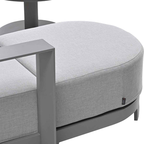 Garden Impressions Loungeset Malakka 3-delig chaise longue - taupe