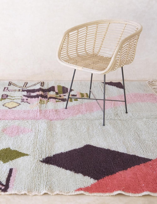 AFK Living vloerkleed Berber - handgemaakt - Wol - 184 x 232 cm - vtwonen shop