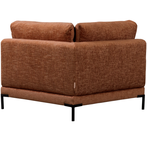 vtwonen hoekelement bank Couple - Roest Melange - 89x100x100 - vtwonen shop