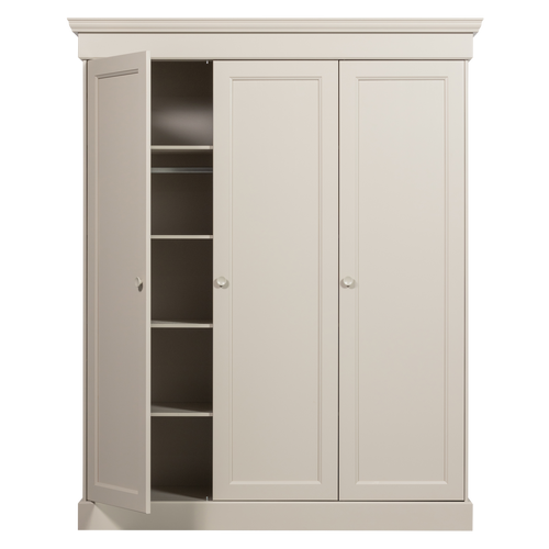 WOOOD kledingkast Olivia - Grenen - Dust - 212x171x63