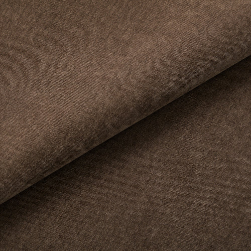 Premium Interiors - Set van 2 stoelen LINA - zacht aanvoelende geweven stof espresso-bruin 52cm
