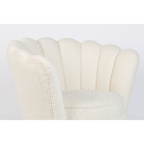 Bold Monkey Mother Of All Shells fauteuil teddy naturel - vtwonen shop