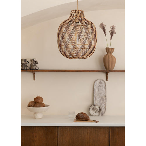 GOOD&MOJO hanglamp MENDOZA - bruin - Ø40cm - vtwonen shop
