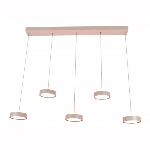 Freelight hanglamp Alieno - 5 lichts - 120  x 150   cm - beige
