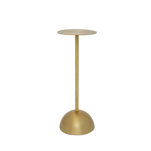 Urban Nature Culture bijzettafel S, Gold - Ø 21 *  54 CM