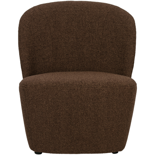 vtwonen fauteuil Lofty - Polyester - Bruin - 75x68x72 - vtwonen shop